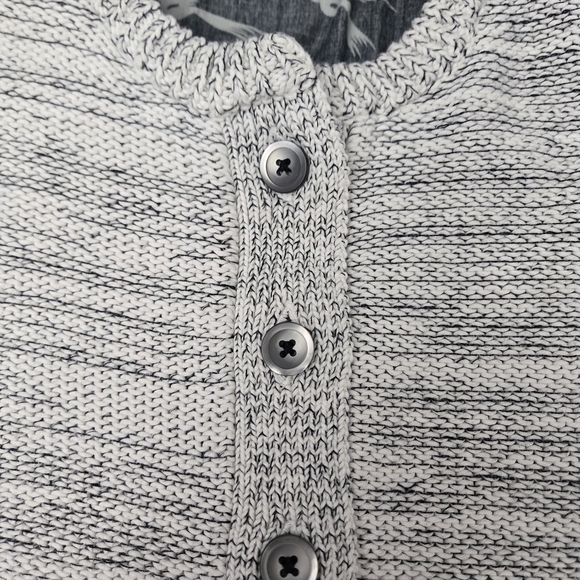 Anthropologie Field Flower Mixed Media Bird Print Knit Cardigan M - Picture 3 of 11